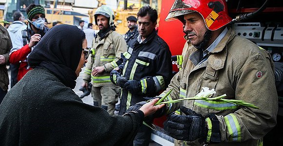 Firefighters-Iran