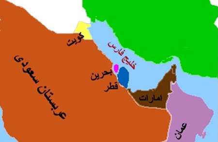 Map of the Gulf Region