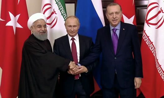 Erdugan-Putin-Rouhani