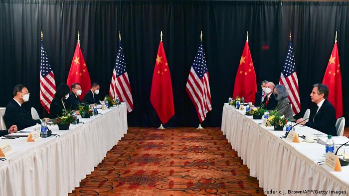 US-China-Flags