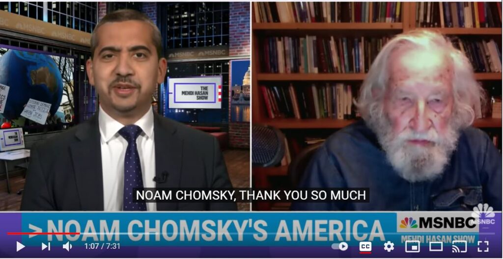 Chomsky-MSNBC