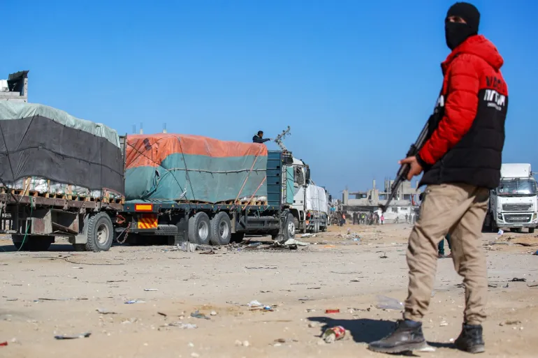 غزه، در نزدیکی گذرگاه رفح، ژانویه ۲۰۲۵


 Bashar Taleb/AFP