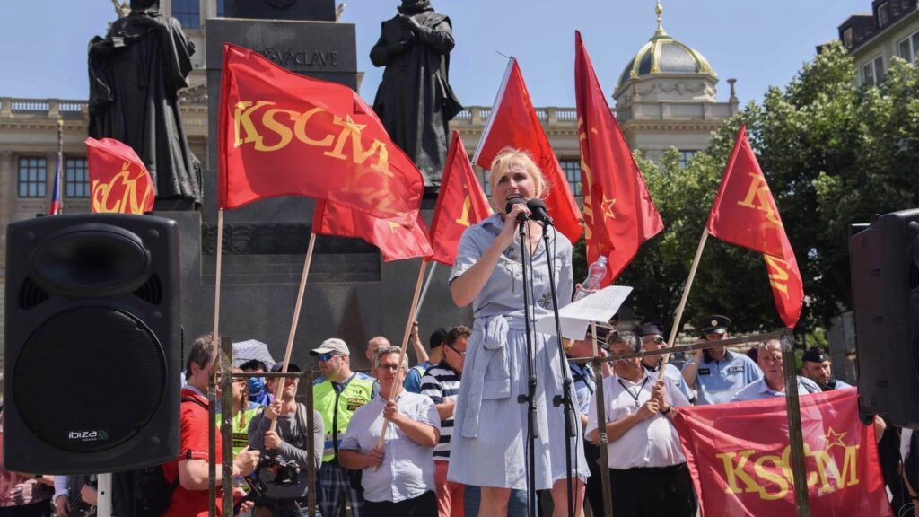 KSCM-protest