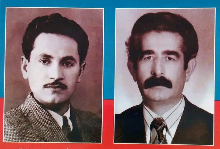 زنده‌یادان اردشیر (سمت چپ) و فریدون ابراهیمی.