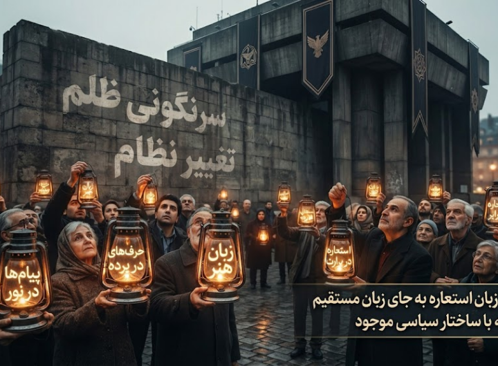 (تصویر ساختهٔ هوش مصنوعی و افزودهٔ‌ اندیشهٔ نو است.)