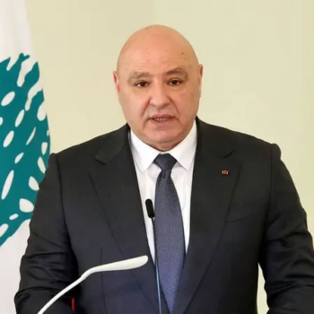 جوزف عون، رئیس‌جمهور لبنان.