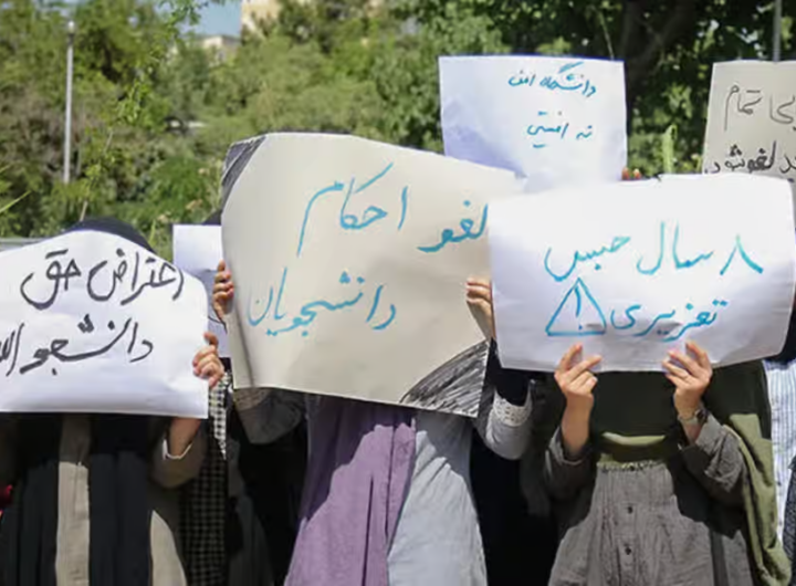 اعتراض‌های دانشجویی در ایران. 
عکس از آرشیو.
