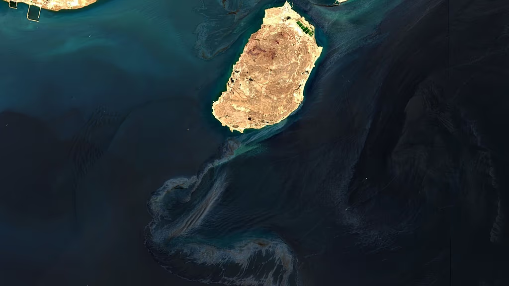 Copyright  ESA Sentinel-2، از طریق TankerTrackers، ۱۰ اوت ۲۰۲۶