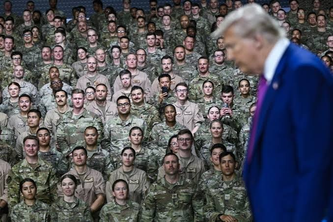 trump military