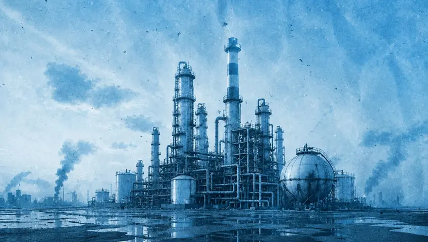 petrochemical plant