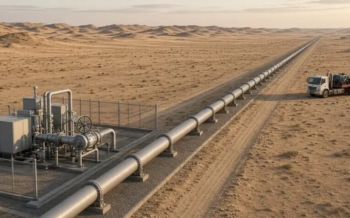 oil pipe saudi