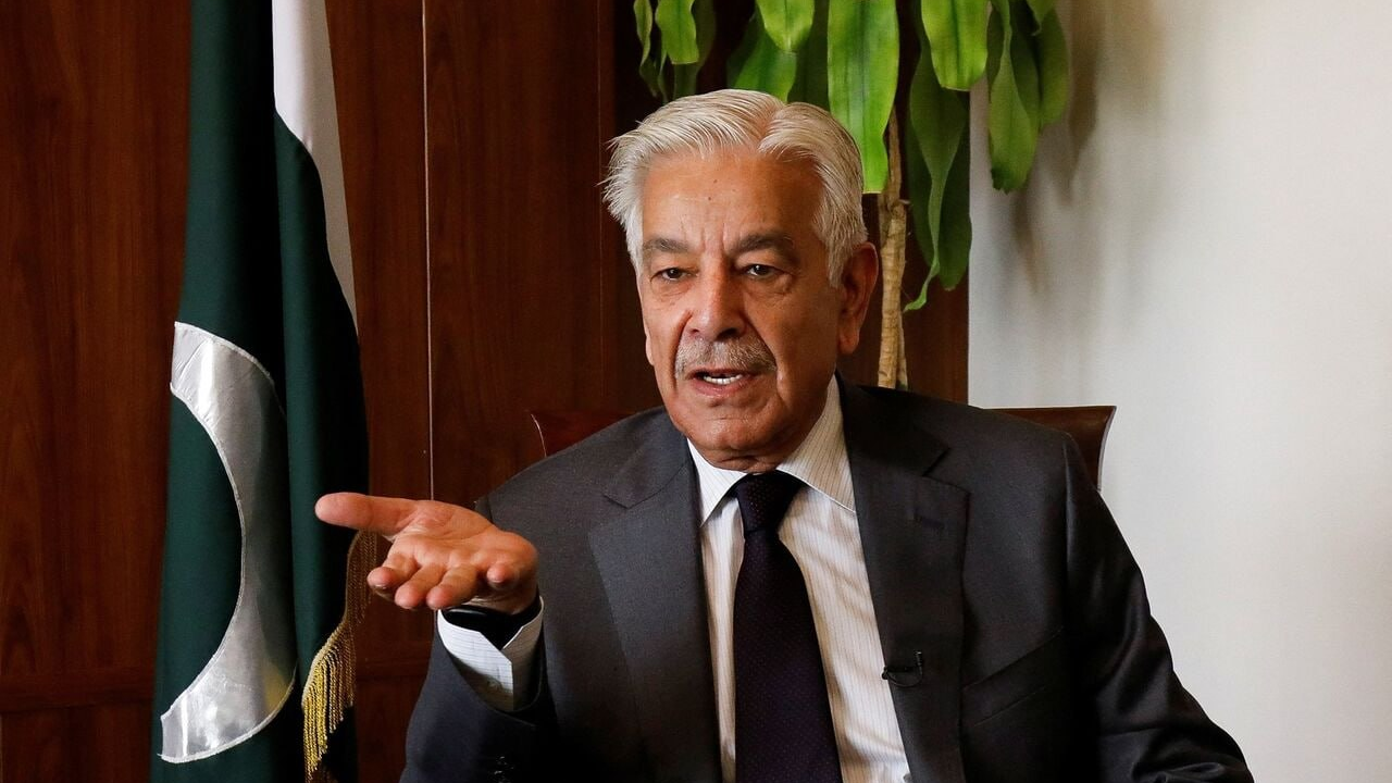 خواجه محمد آصف، وزیر دفاع پاکستان.