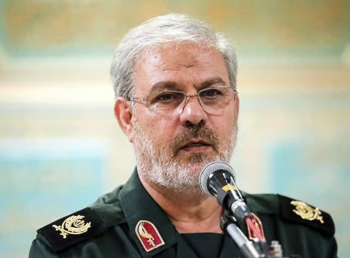 سردار حسین محبی، سخنگوی سپاه پاسداران ـ عکس از خبرگزاری تسنیم