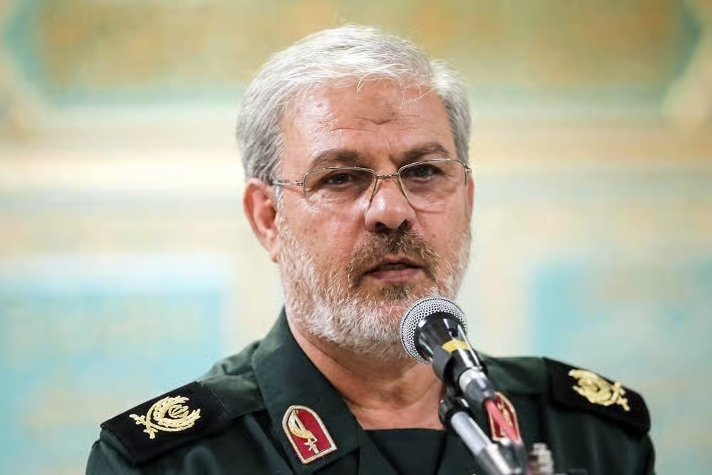 سردار حسین محبی، سخنگوی سپاه پاسداران ـ عکس از خبرگزاری تسنیم