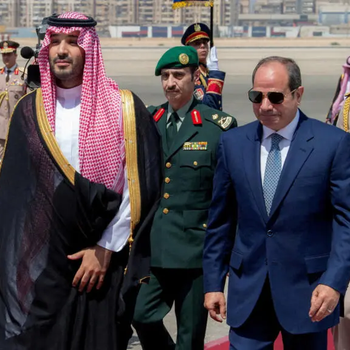 عربستان سعودی یکی از مهم‌ترین حامیان مالی دولت عبدالفتاح السیسی است. تصویر آرشیوی از via REUTERS - Bandar Algaloud/Courtesy of Saud